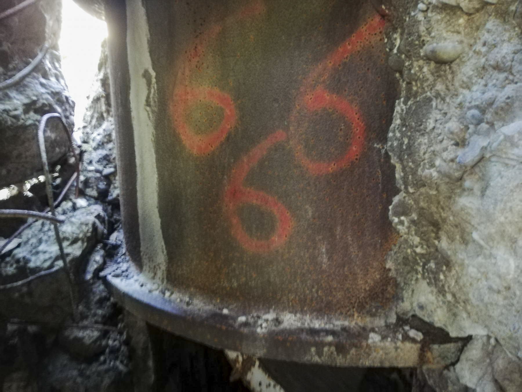 Ligne Maginot - EINSELING SUD - C73 - (Casemate d'infanterie) - Puits de la cloche JM.