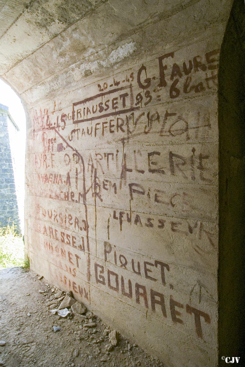 Ligne Maginot - LE TRUC - (Position d'artillerie préparée) - Le coffre