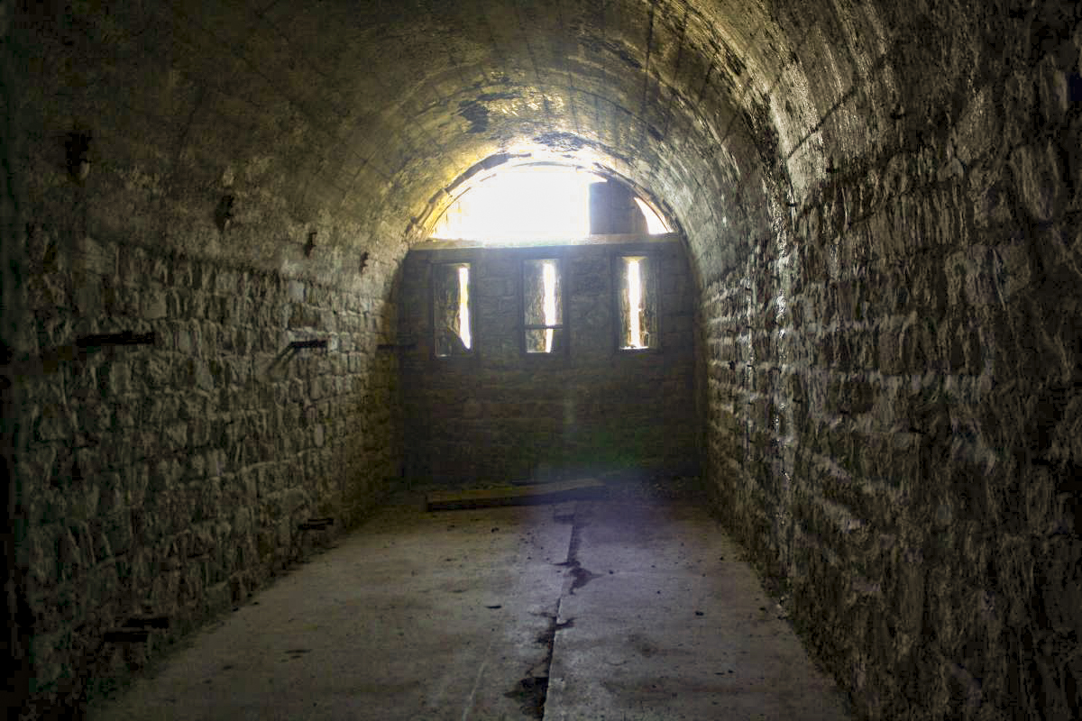 Ligne Maginot - LE TRUC - (Position d'artillerie préparée) - La caponnière