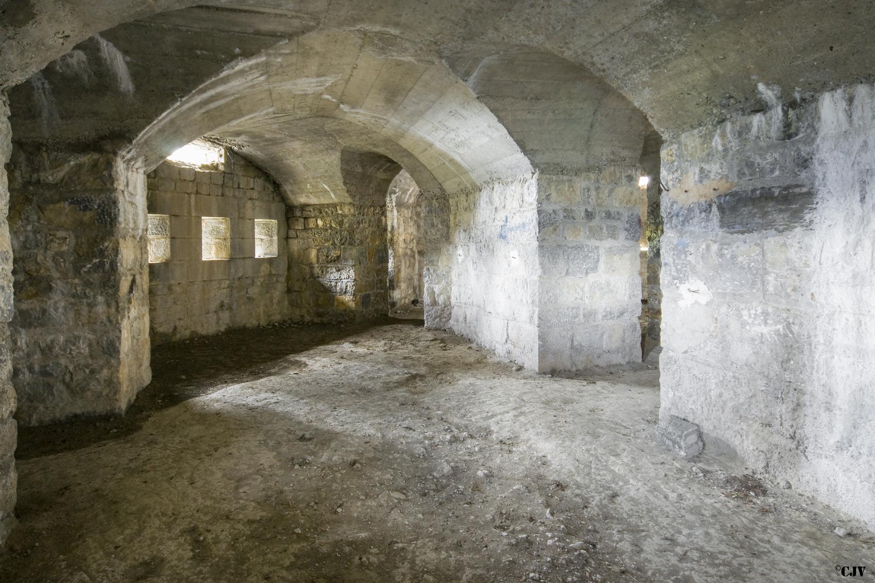 Ligne Maginot - LE TRUC - (Position d'artillerie préparée) - La caponnière