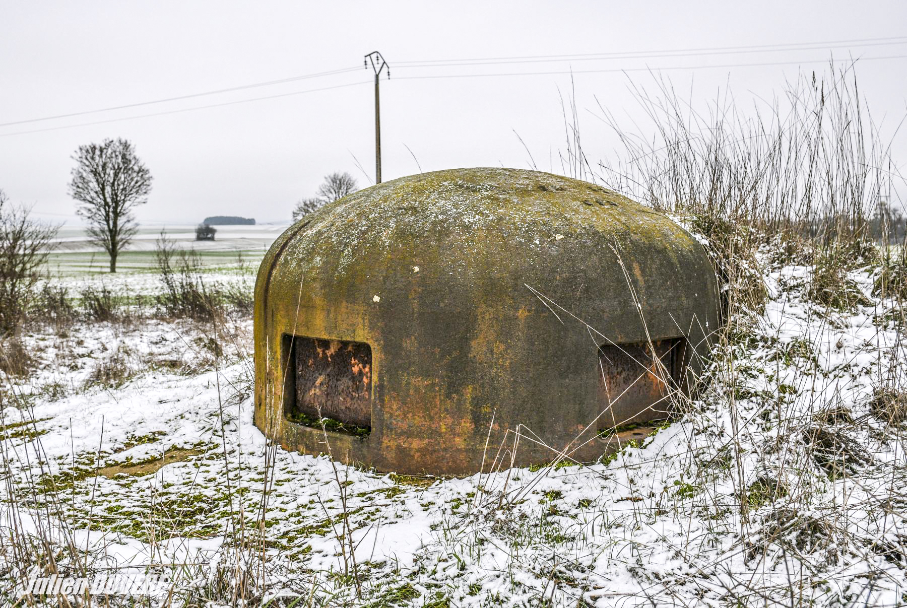 Ligne Maginot - ROUTE D'OTTANGE CENTRE - C30 - (Casemate d'infanterie - Simple) - La cloche GFM.