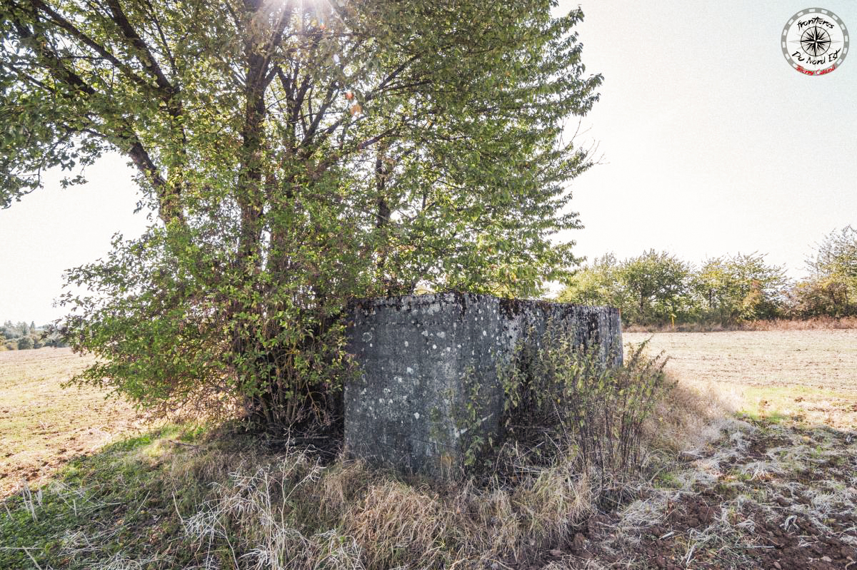 Ligne Maginot - DB143 - VOSAILLES - (Blockhaus pour arme infanterie) - Façade de 3/4 - Thierry Caland