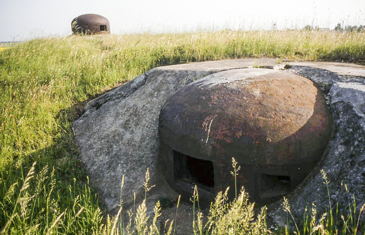 Ligne Maginot - ROUTE D'OTTANGE EST - C31 - (Casemate d'infanterie - Simple) - La cloche JM et la cloche GFM