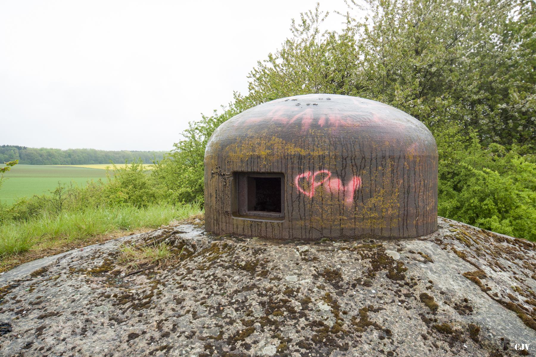 Ligne Maginot - ROUTE D'OTTANGE EST - C31 - (Casemate d'infanterie - Simple) - Cloche GFM