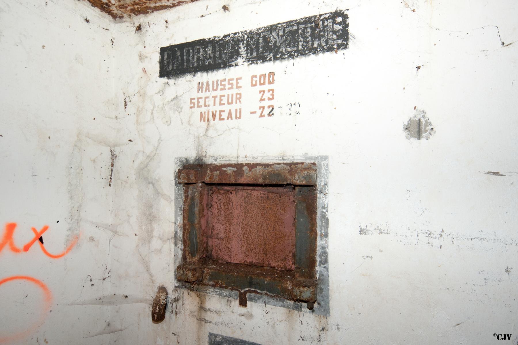 Ligne Maginot - ROUTE D'OTTANGE EST - C31 - (Casemate d'infanterie - Simple) - La chambre de tir