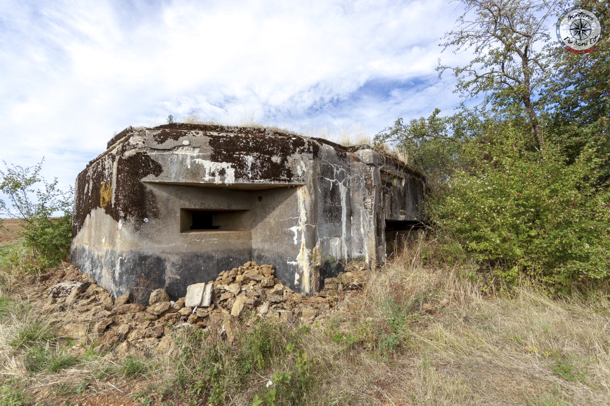 Ligne Maginot - DB9 - (Blockhaus pour canon) -       - Thierry Caland