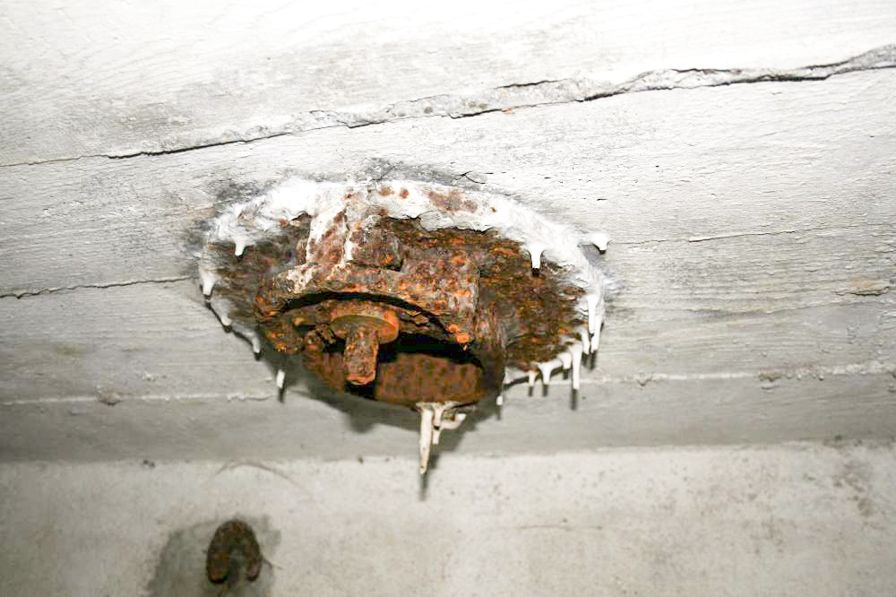 Ligne Maginot - DB7 - (Blockhaus pour canon) - Gaine périscope gauche - Eric Klamerek