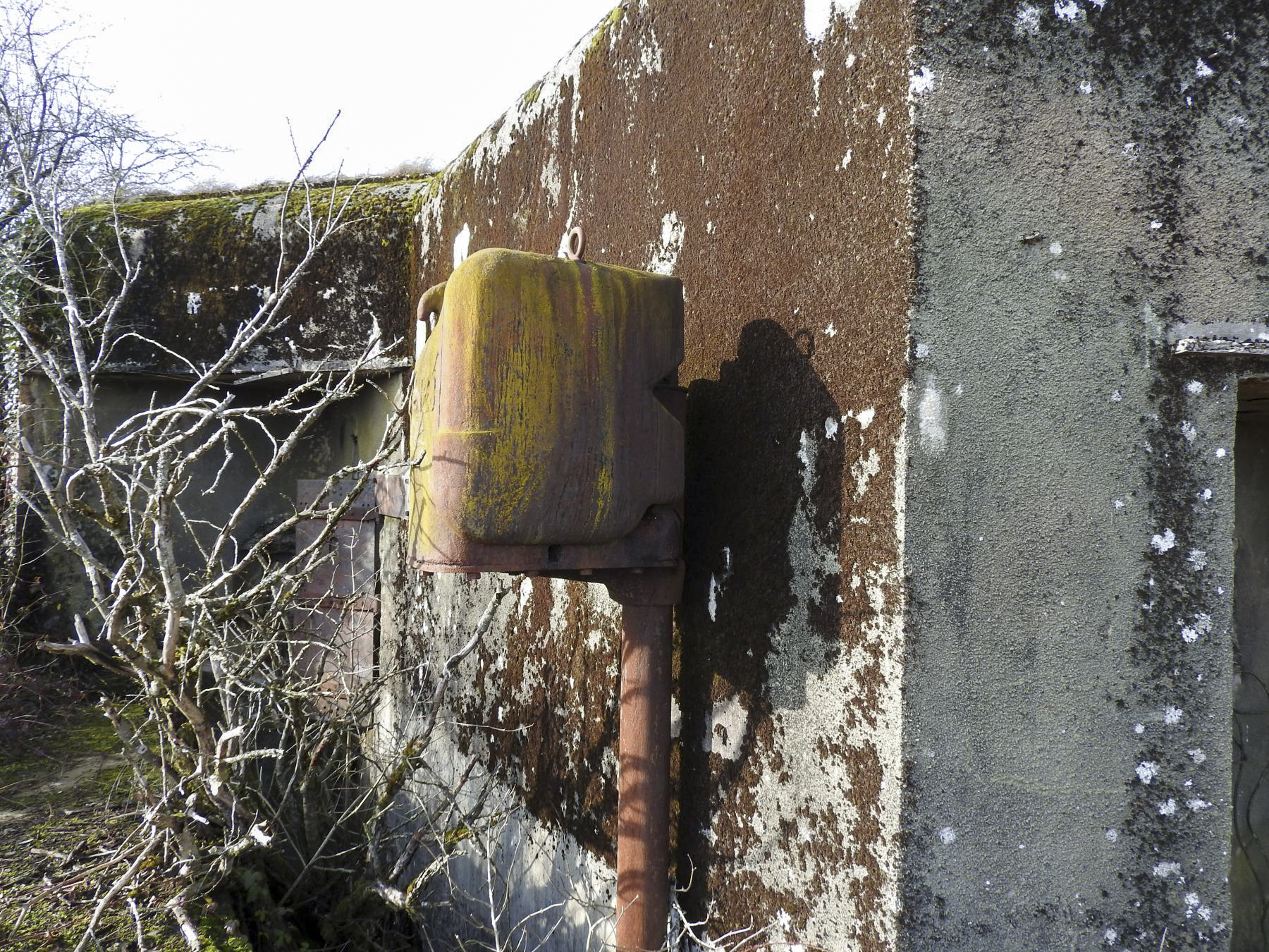 Ligne Maginot - TRESSANGE - C32 - (Casemate d'infanterie - Simple) - Le projecteur blindé. - STENGER Mathieu