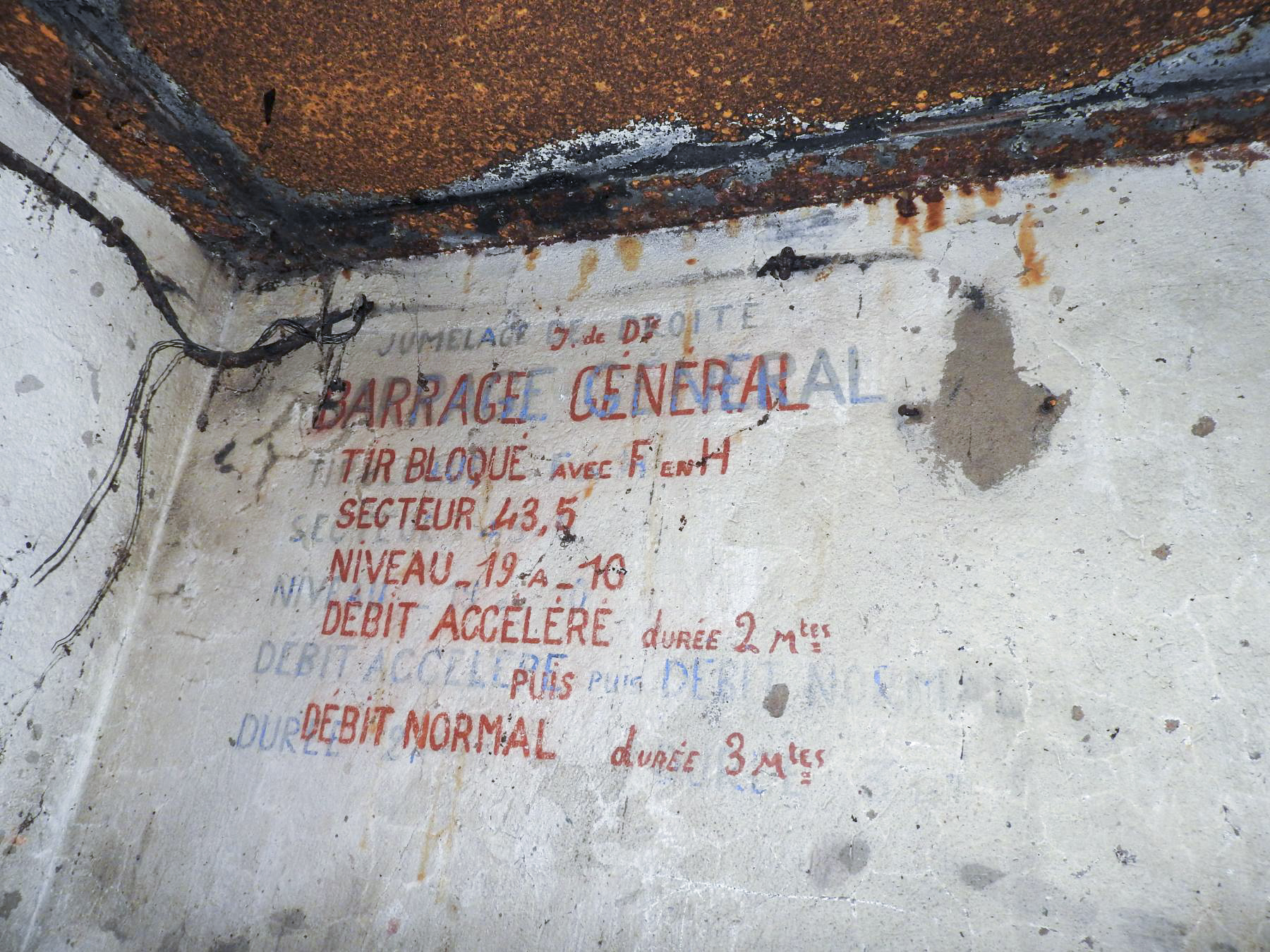 Ligne Maginot - TRESSANGE - C32 - (Casemate d'infanterie - Simple) - Les consignes de barrage et de tir. - STENGER Mathieu