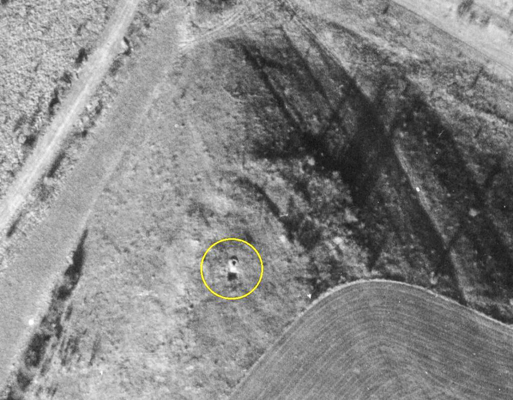 Ligne Maginot - DT3 - (Cuve pour arme d'infanterie) -  - IGN - Géoportail 1957