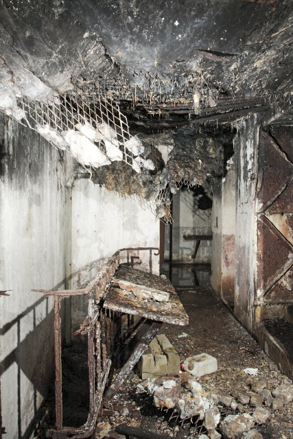 Ligne Maginot - Casemate du Gros Bois - Etat intérieur