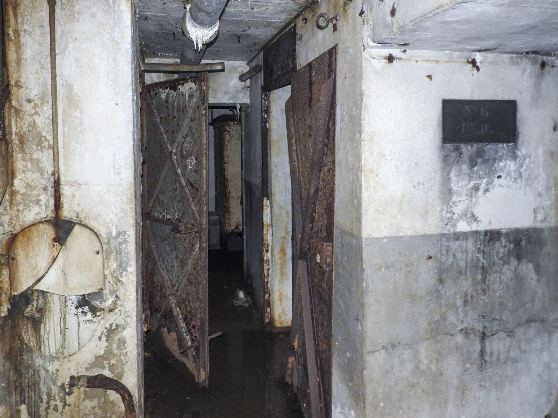 Ligne Maginot - GROS BOIS - C35 - (Casemate d'infanterie - Simple) - L'étage inférieur de la casemate. - STENGER Mathieu