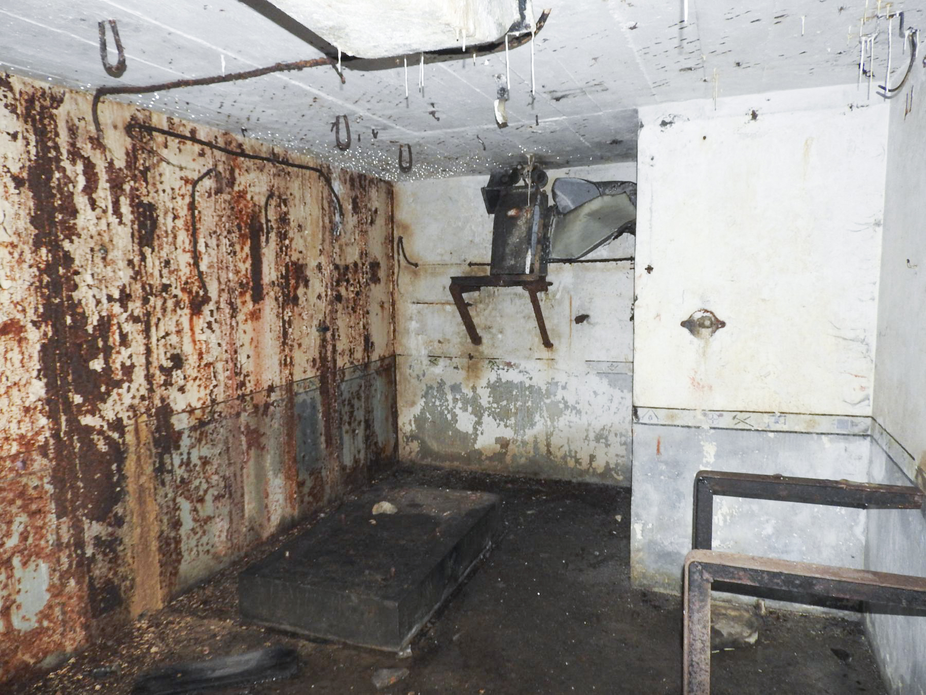 Ligne Maginot - GROS BOIS - C35 - (Casemate d'infanterie - Simple) - Le local de la centrale électrique. - STENGER Mathieu