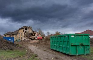Ligne Maginot - LANGENSOULTZBACH - (Camp de sureté) - Batiment B - Démolition du 21/11/22