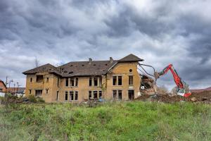 Ligne Maginot - LANGENSOULTZBACH - (Camp de sureté) - Batiment B - Démolition du 21/11/22