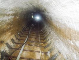Ligne Maginot - GROS BOIS - X1 (QUARTIER LUDELANGE - I/128°RIF) - (Abri) - Le puits de l'abri