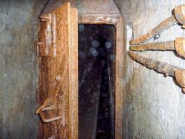 Ligne Maginot - GROS BOIS - X1 (QUARTIER LUDELANGE - I/128°RIF) - (Abri) - Le départ de l'égout visitable