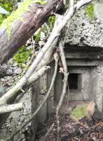 Ligne Maginot - BB226 - ROTHERBERG 04 - (Blockhaus pour arme infanterie) - Le créneau latéral de flanquement.