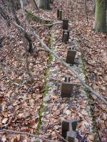 Ligne Maginot - HESTROFF NORD - PARAPET DE TIR - (Divers) -  Le mur