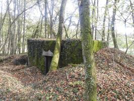 Ligne Maginot - VOR BERG 2 - (Blockhaus pour canon) - L'entrée arrière pour le canon.