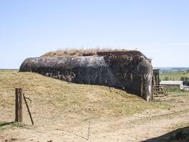Ligne Maginot - A100 - LA CHAUSSEE - LE FAUNAN - (Blockhaus lourd type STG / STG-FCR - Double) - Face frontale