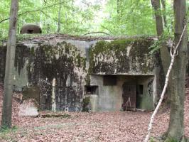 Ligne Maginot - BOIS DE KLANG - X24 (QUARTIER KLANG - III/164° RIF) - (Abri) - Entrée gauche