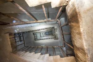 Ligne Maginot - BOIS DE KLANG - X24 (QUARTIER KLANG - III/164° RIF) - (Abri) - Cage d'escalier