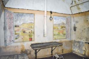 Ligne Maginot - BOIS DE KLANG - X24 (QUARTIER KLANG - III/164° RIF) - (Abri) - Peinture murale
