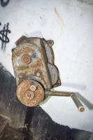 Ligne Maginot - BOIS DE KLANG - X24 (QUARTIER KLANG - III/164° RIF) - (Abri) - Treuil dans l'escalier de l'entrée gauche