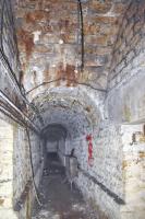 Ligne Maginot - BOIS DE KLANG - X24 (QUARTIER KLANG - III/164° RIF) - (Abri) - Couloir central avec les chambres de troupe de chaque coté