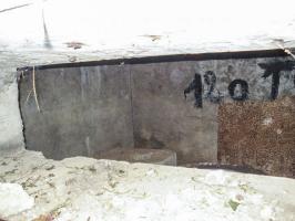 Ligne Maginot - BB1 - ECLUSE NORD - (Blockhaus pour canon) - L’intérieur