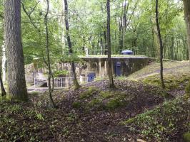 Ligne Maginot - HUBERBUSCH NORD  - C58 - (Casemate d'infanterie) - Tranchée vers l'entrée de la casemate Nord