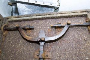 Ligne Maginot - HUBERBUSCH NORD  - C58 - (Casemate d'infanterie) - Porte étanche de la chambre de tir