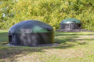 Ligne Maginot - EDLING NORD - C60 - (Casemate d'infanterie - Simple) - Cloche factice et cloche GFM