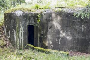 Ligne Maginot - BB7 - (Blockhaus pour canon) - L'entrée