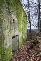 Ligne Maginot - CB171 - YELLE 01 - (Blockhaus pour arme infanterie) - Le blockhaus n’était vraisemblablement pas totalement achevé en 1940, comme en témoignent les fers à béton non coupés.