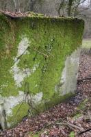 Ligne Maginot - CB171 - YELLE 01 - (Blockhaus pour arme infanterie) - Fers à béton non coupés. Ils sont nombreux à en être ainsi sur toute la structure du blockhaus.