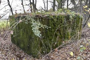 Ligne Maginot - CB171 - YELLE 01 - (Blockhaus pour arme infanterie) - Façade arrière