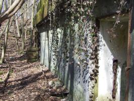 Ligne Maginot - BOIS DE LAUDREFANG SUD - C77 - (Casemate d'infanterie - Simple) - La façade arrière
