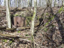 Ligne Maginot - BOIS DE LAUDREFANG SUD - C77 - (Casemate d'infanterie - Simple) - Les niches à mines