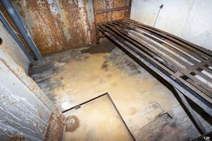 Ligne Maginot - BOUST - O13 - (Observatoire d'artillerie) - Chambre pour la radio, sous-sol en bois                      