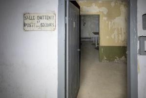 Ligne Maginot - JANUS - (Ouvrage d'artillerie) - Salle d'attente de l'infirmerie