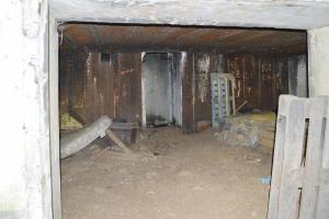 Ligne Maginot - RODIGNIES EST - (Casemate d'infanterie - Double) - Chambres de tir AC 25
Au fond l'accès à la cloche GFM
