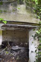 Ligne Maginot - B546 - LA TALPIETTE - (Blockhaus pour canon) - L'entrée du matériel
L'année de construction est à peine visible