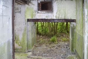 Ligne Maginot - PETIT MARAIS - (Casemate d'infanterie - Double) - L'entrée du matériel