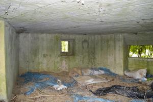 Ligne Maginot - B344 - BOIS DE VARLET NORD - (Blockhaus pour canon) - L'intérieur