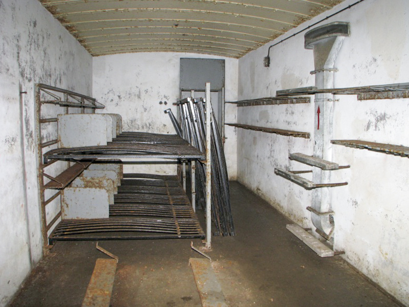 Ligne Maginot - GROS BOIS - X1 (QUARTIER LUDELANGE - I/128°RIF) - (Abri) - Chambre pour la troupe