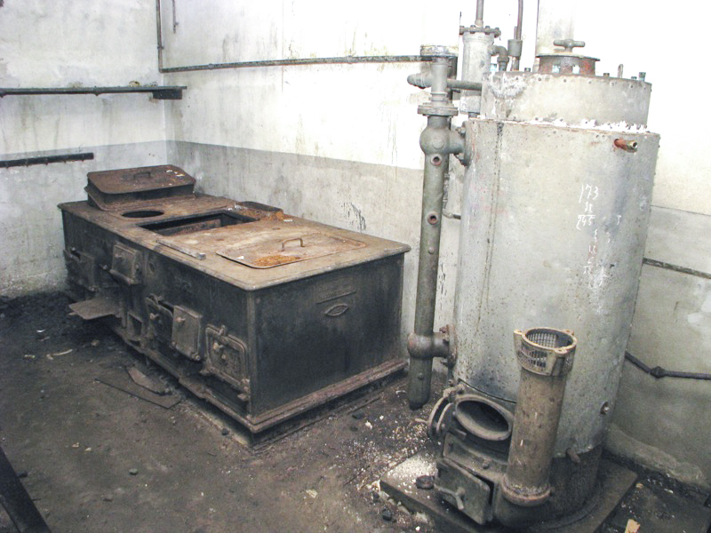 Ligne Maginot - GROS BOIS - X1 (QUARTIER LUDELANGE - I/128°RIF) - (Abri) - La cuisine