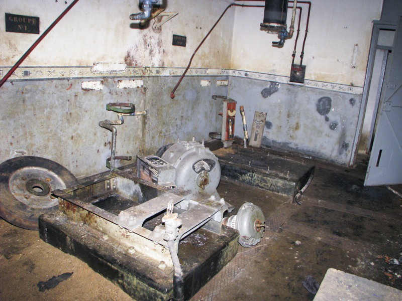Ligne Maginot - GROS BOIS - X1 (QUARTIER LUDELANGE - I/128°RIF) - (Abri) - L'usine