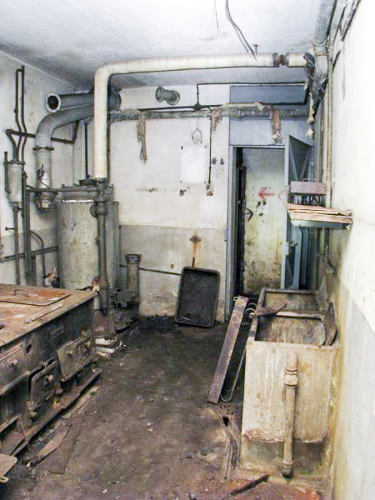 Ligne Maginot - GROS BOIS - X1 (QUARTIER LUDELANGE - I/128°RIF) - (Abri) - La cuisine